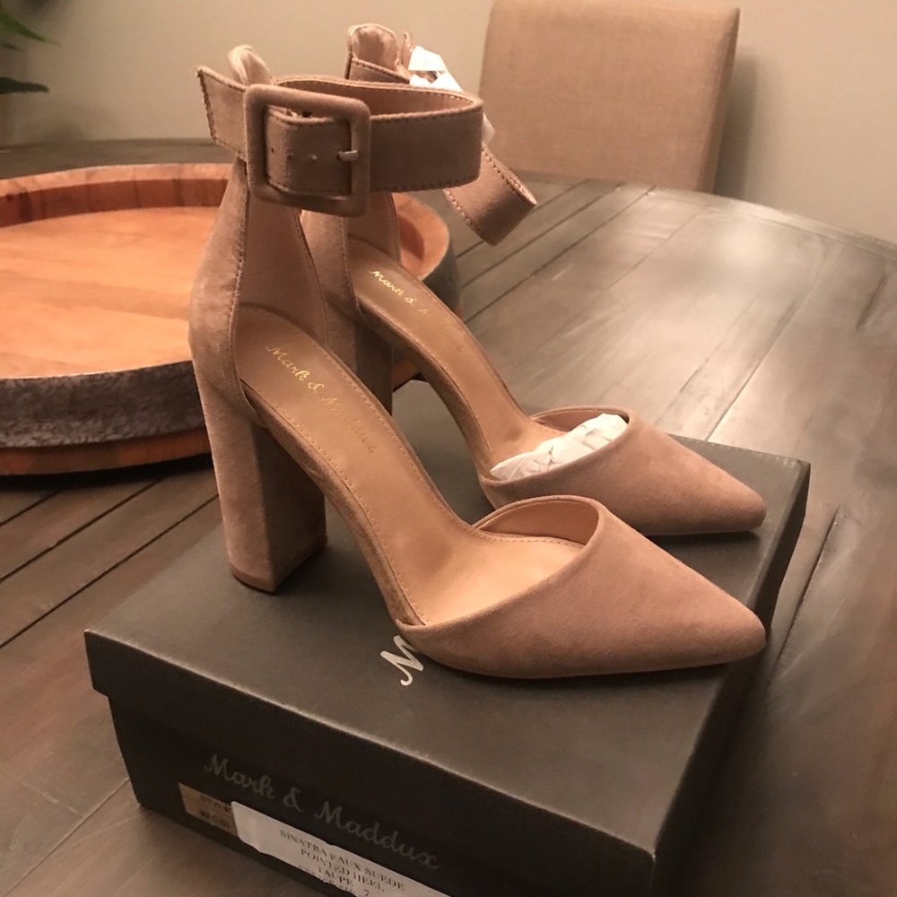 Brand New Suede Heels